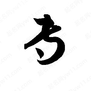 孫萬(wàn)民寫(xiě)的草字專(zhuān)